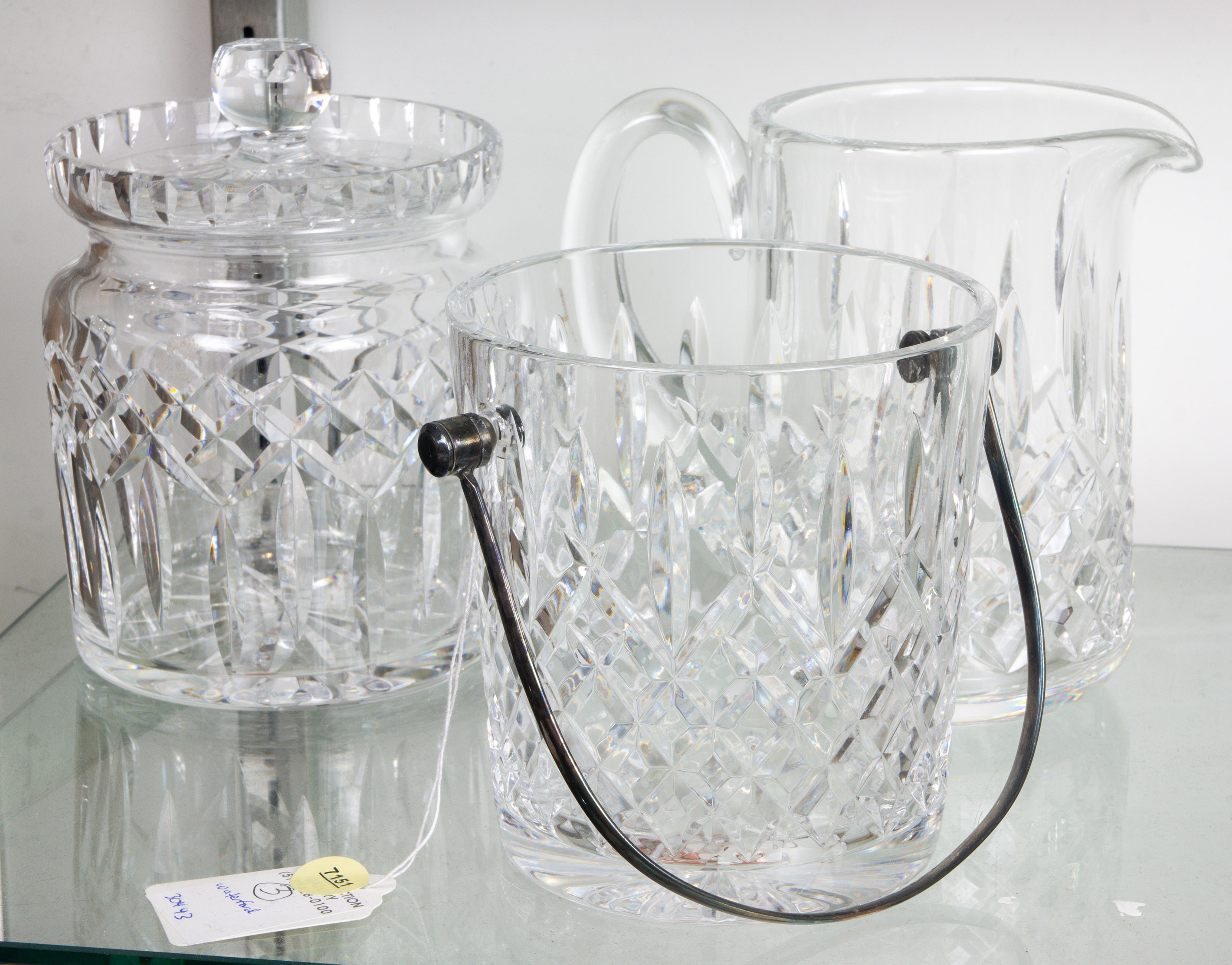 (LOT OF 3) WATERFORD CRYSTAL GROUP,