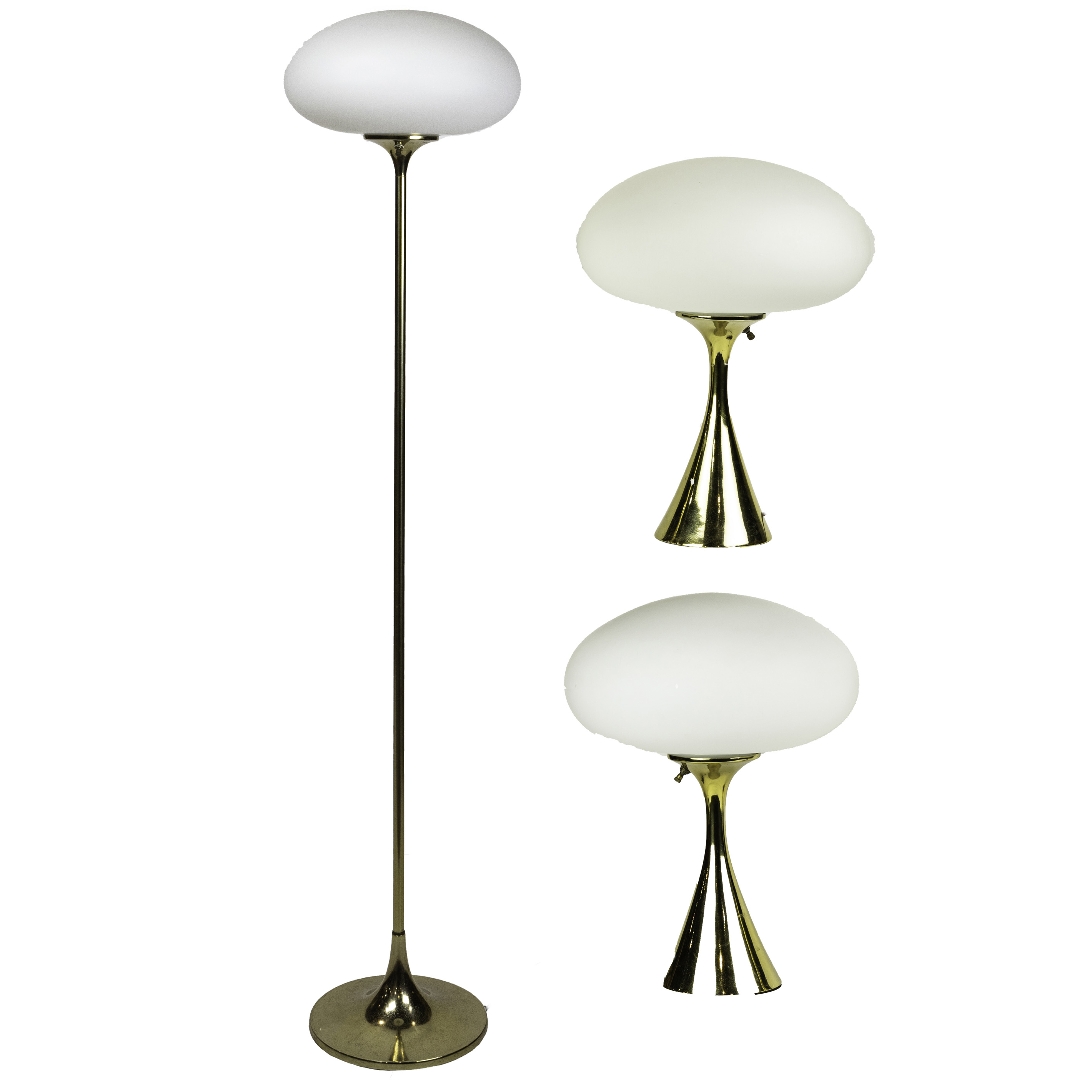 LAUREL LAMP CO., LAMPS (3) Laurel Lamp