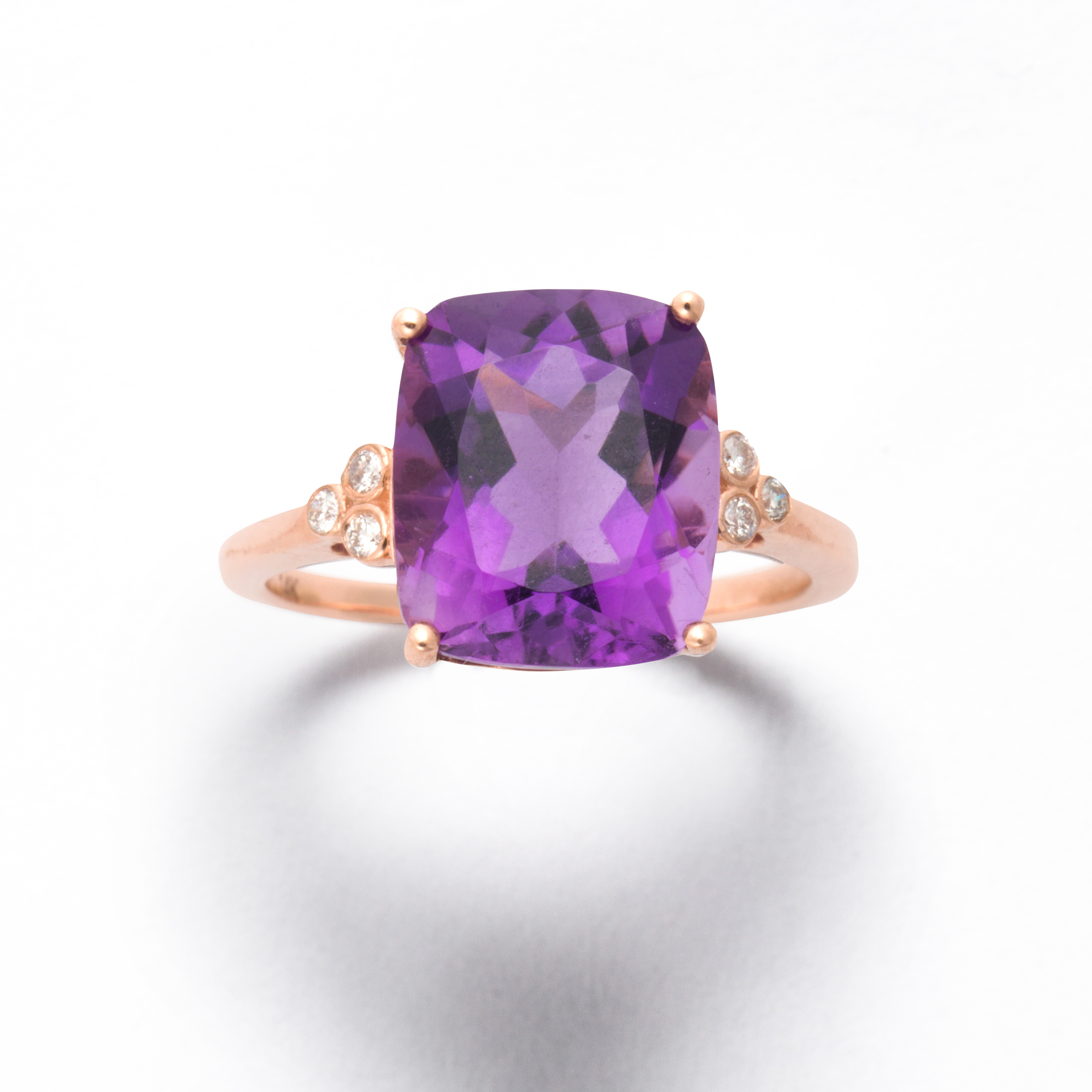 AN AMETHYST DIAMOND AND FOURTEEN 3a4c27