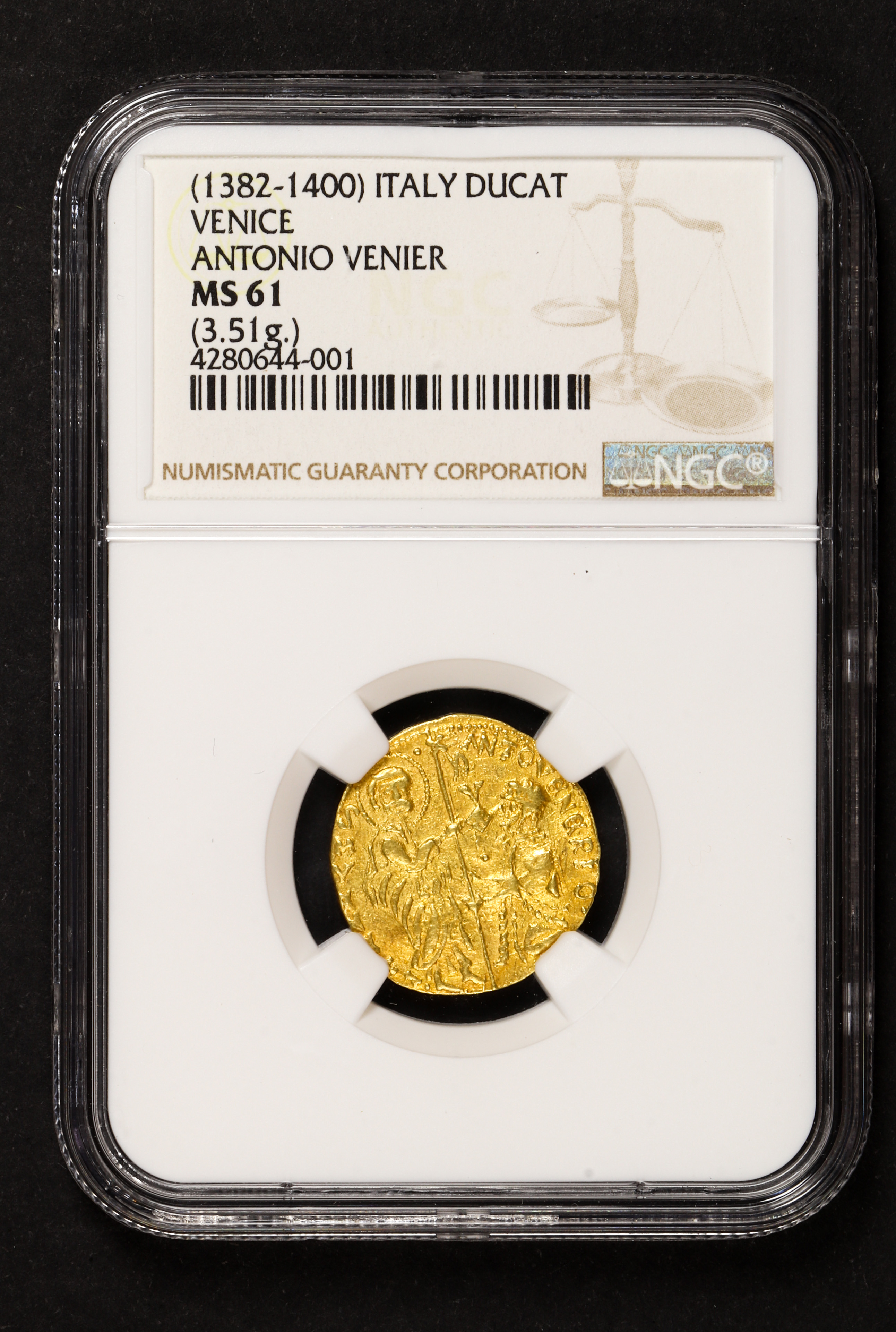 VENICE 1382 1400 GOLD DUCAT ANTONIO 3a4c3f