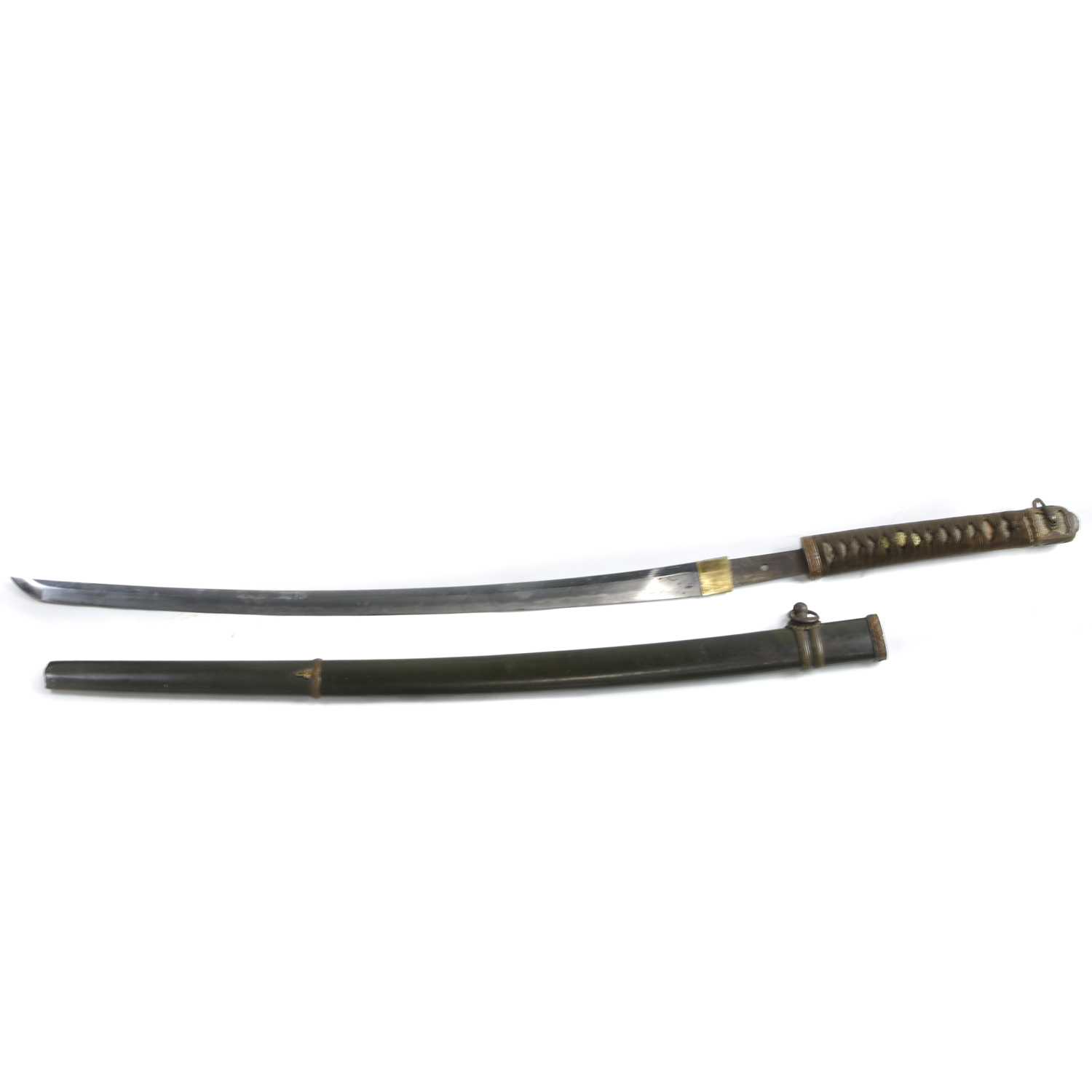 JAPANESE KATANA THE WRAPPED SHAGREEN 3a4c8b