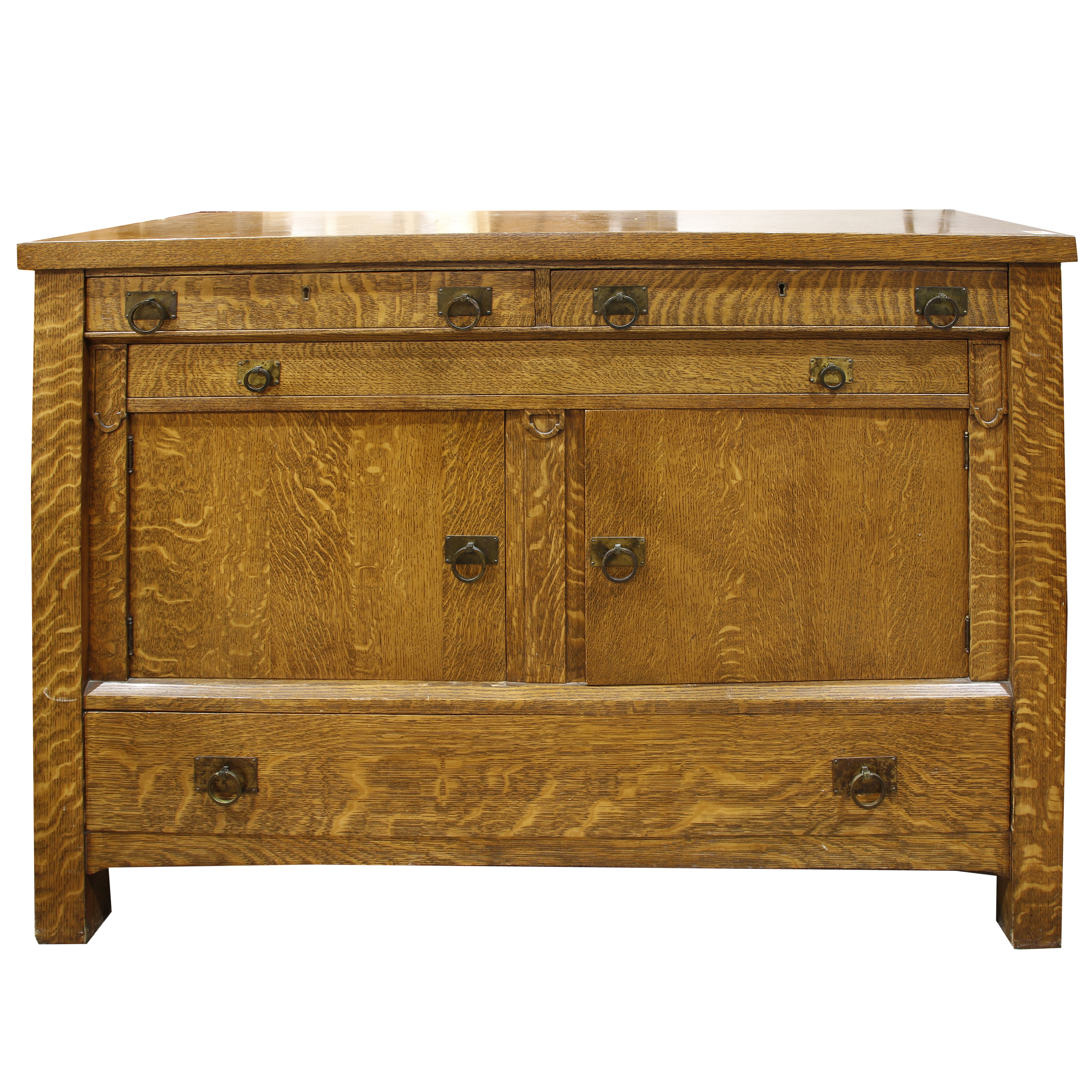 ART AND CRAFTS SIDEBOARD CIRCA 1910