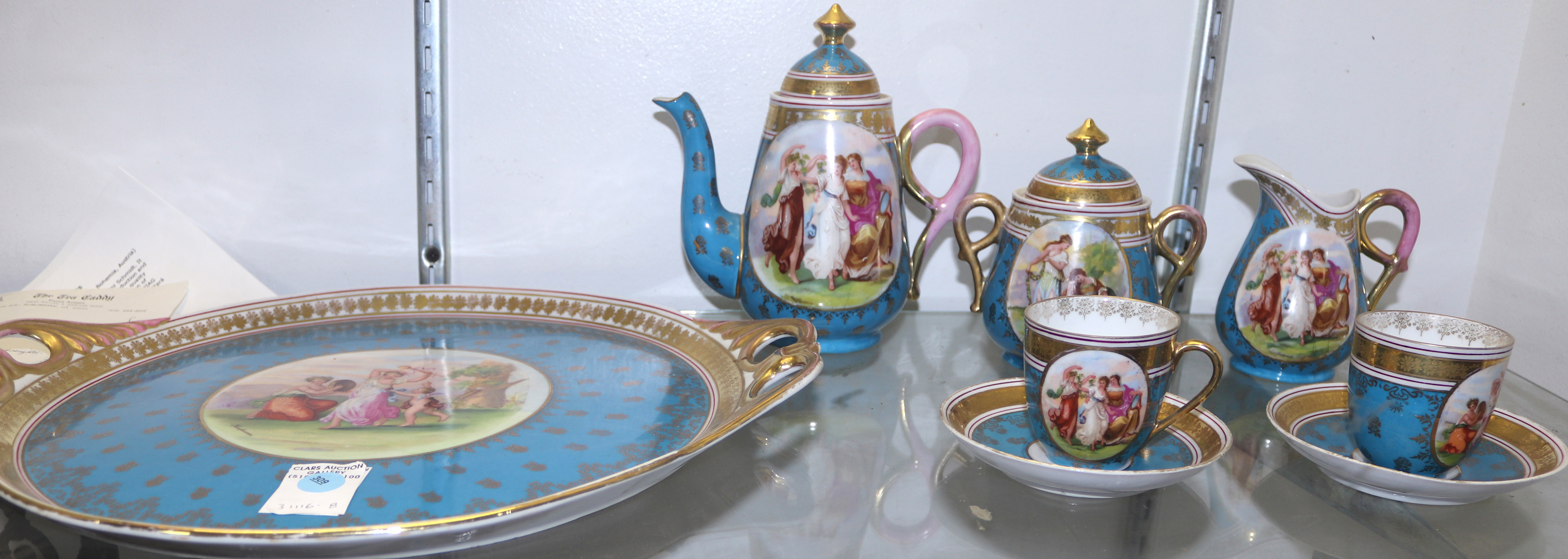  LOT OF 8 ROYAL VIENNA STYLE VICTORIA 3a4f09