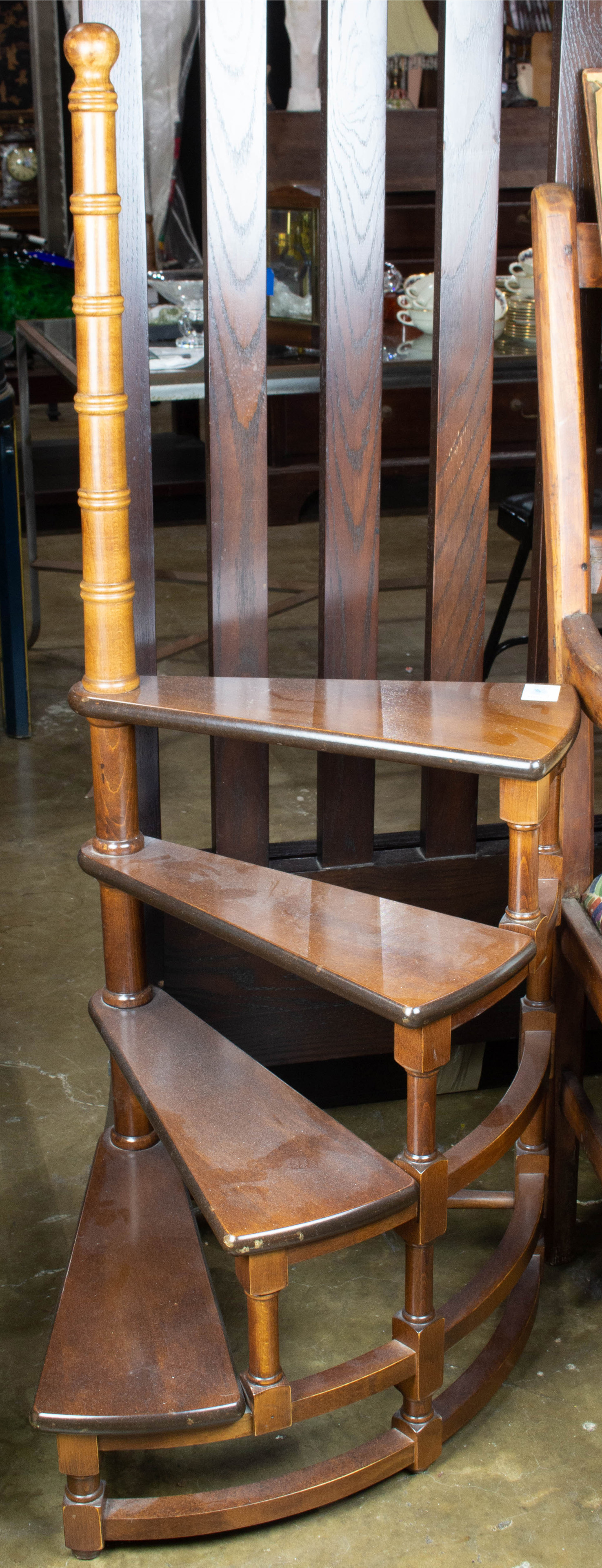 REGENCY STYLE WALNUT MAHOGANY LIBRARY