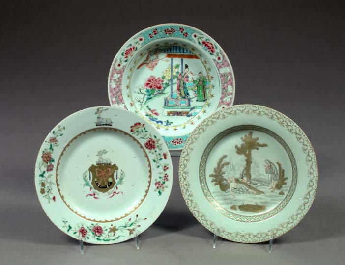 Chinese Export Armorial Porcelain Broth