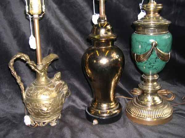 Group of Three Lamps consisting 3a50d5