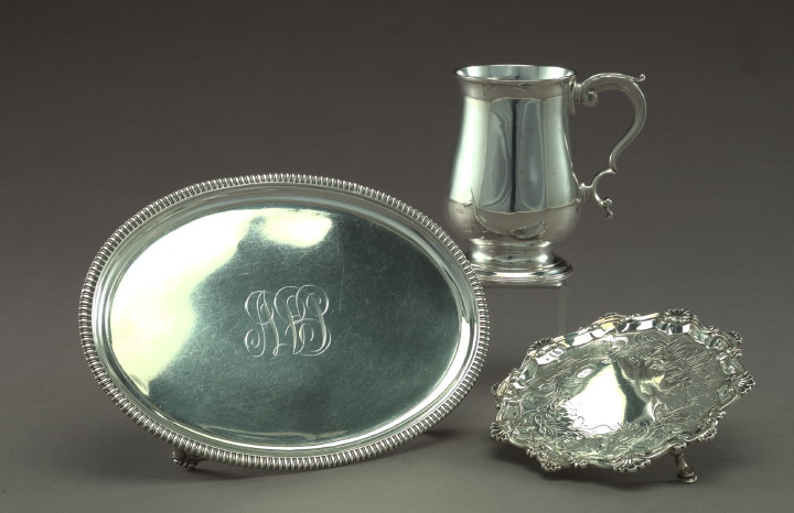 Oval George III Sterling Silver