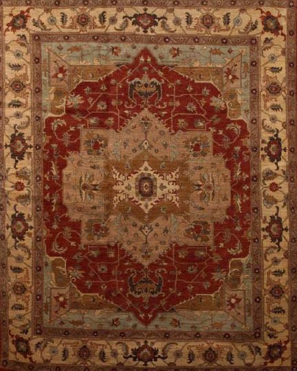 Peshawar Serapi Carpet 8 x 3a513e