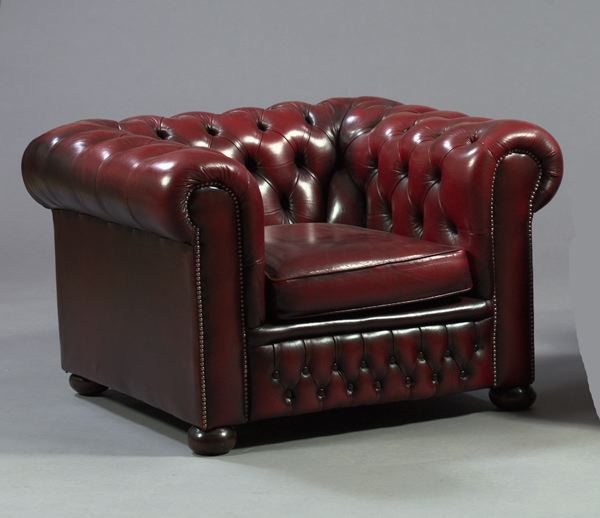 Victorian Style Tufted Leather 3a51a1