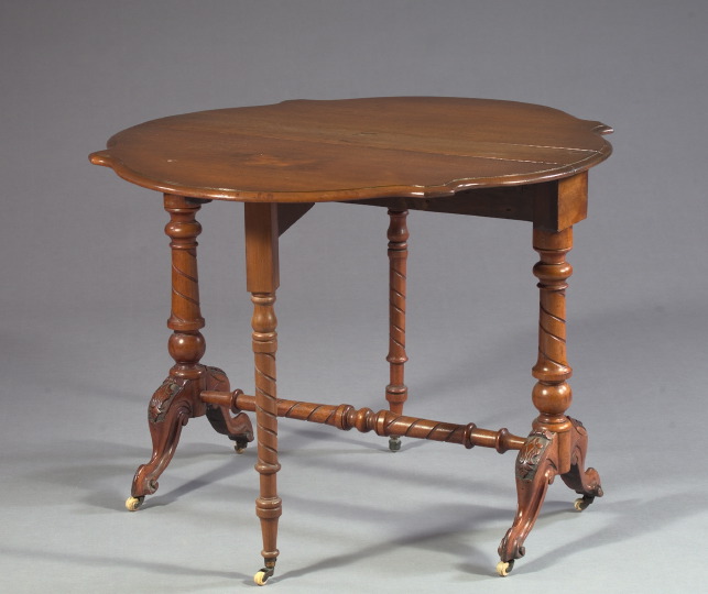 Victorian Mahogany Sunderland Table  3a51a5