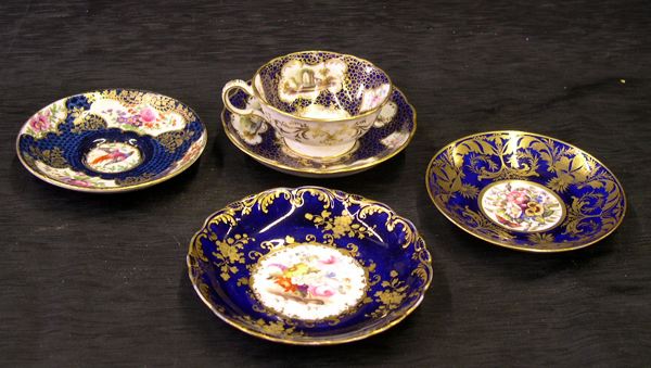 Group of Five English Porcelain 3a51b3