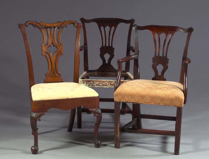 Fine George III Mahogany Sidechair  3a51cb