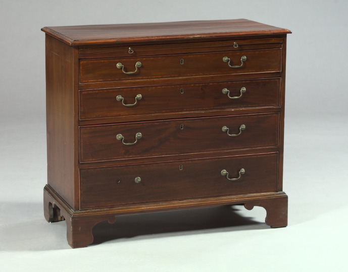 George III Banded Inlaid Mahogany 3a51cd