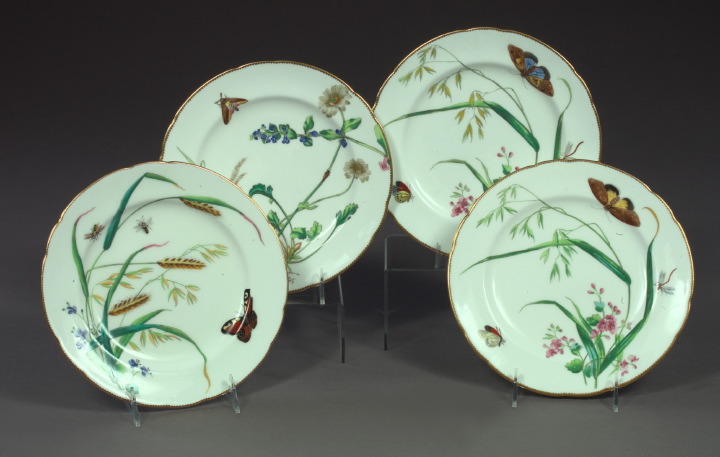 Fine Set of Four Minton s Porcelain 3a51d1