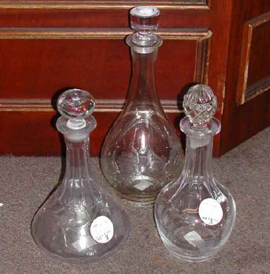 Group of Three Decanters consisting 3a523f