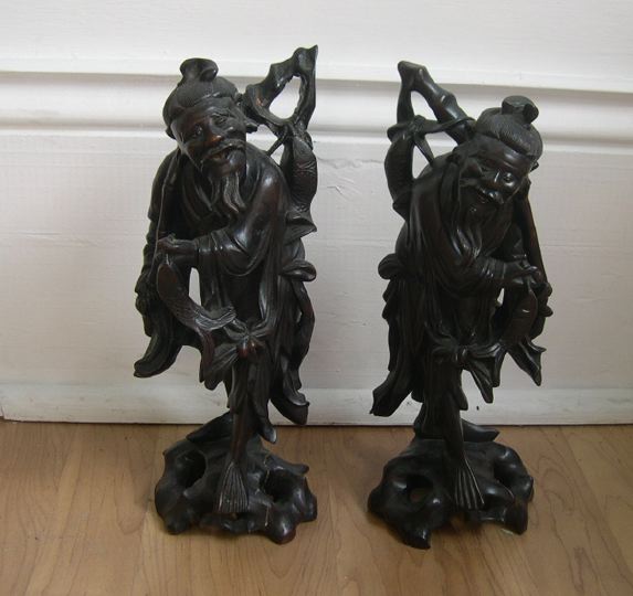 Pair of Kuang Hsu Elaborately Carved 3a526c