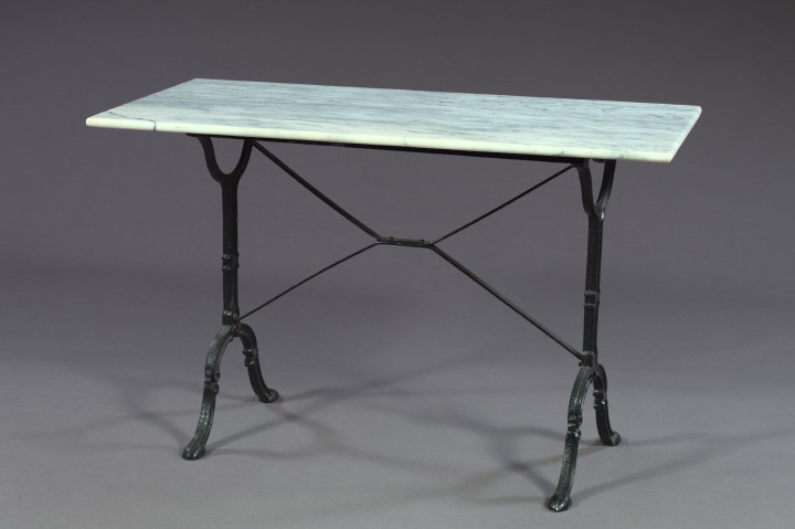 Interesting Cast Iron and Marble Top 3a527f