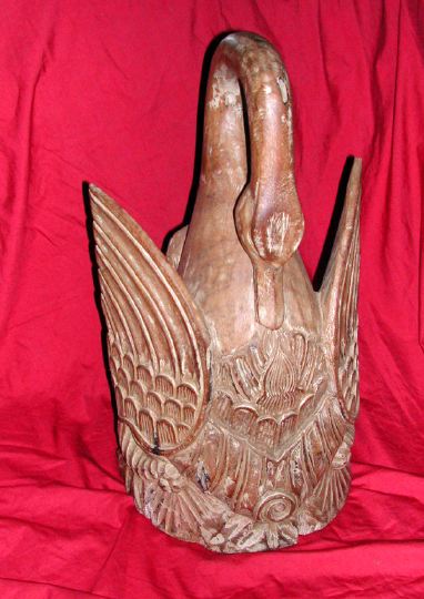 Indian Provincial Carved Wooden 3a5281