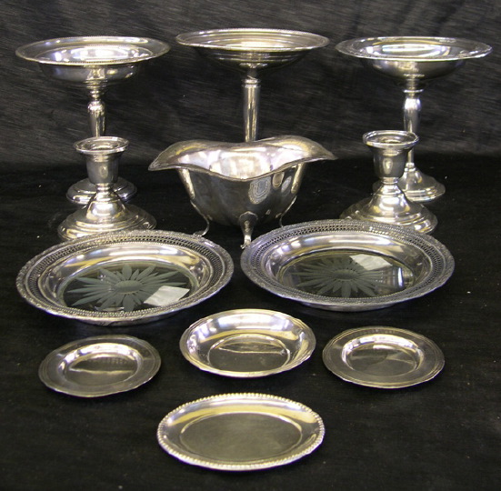 Twelve-Piece Collection of Silver