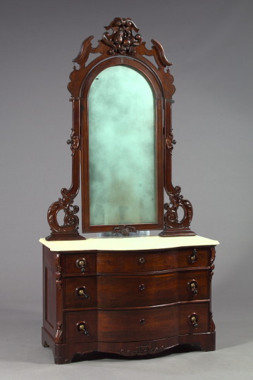 American Rococo Revival Rosewood