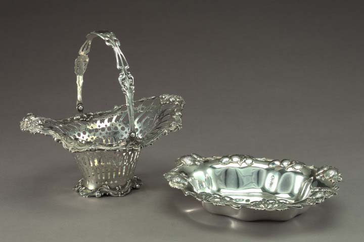 Gorham Sterling Silver Ovoid Fruit Bowl,