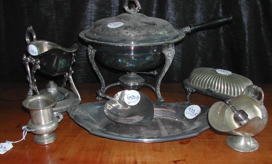 Seven-Piece Collection of Silverplate