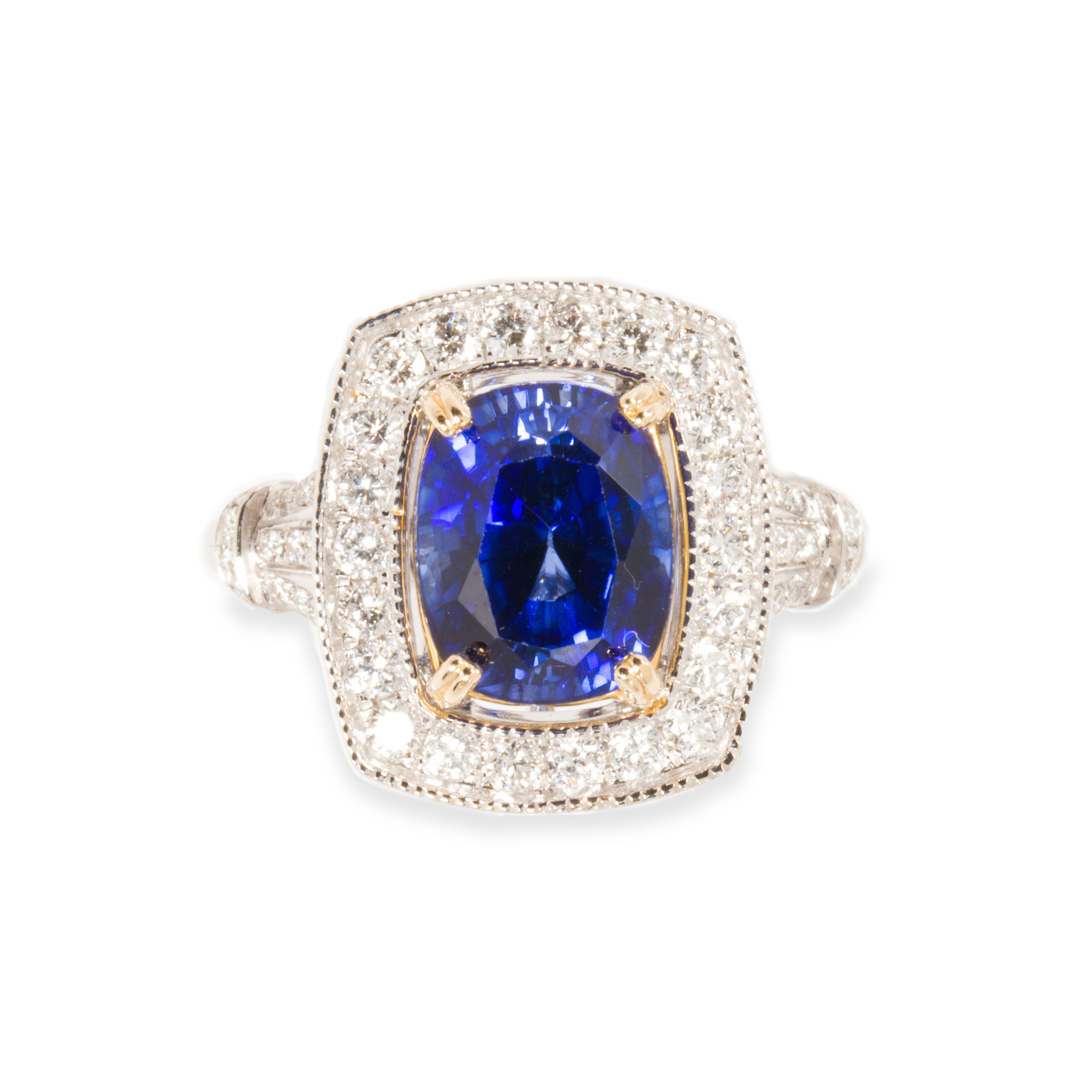 A SAPPHIRE DIAMOND AND FOURTEEN 3a5425