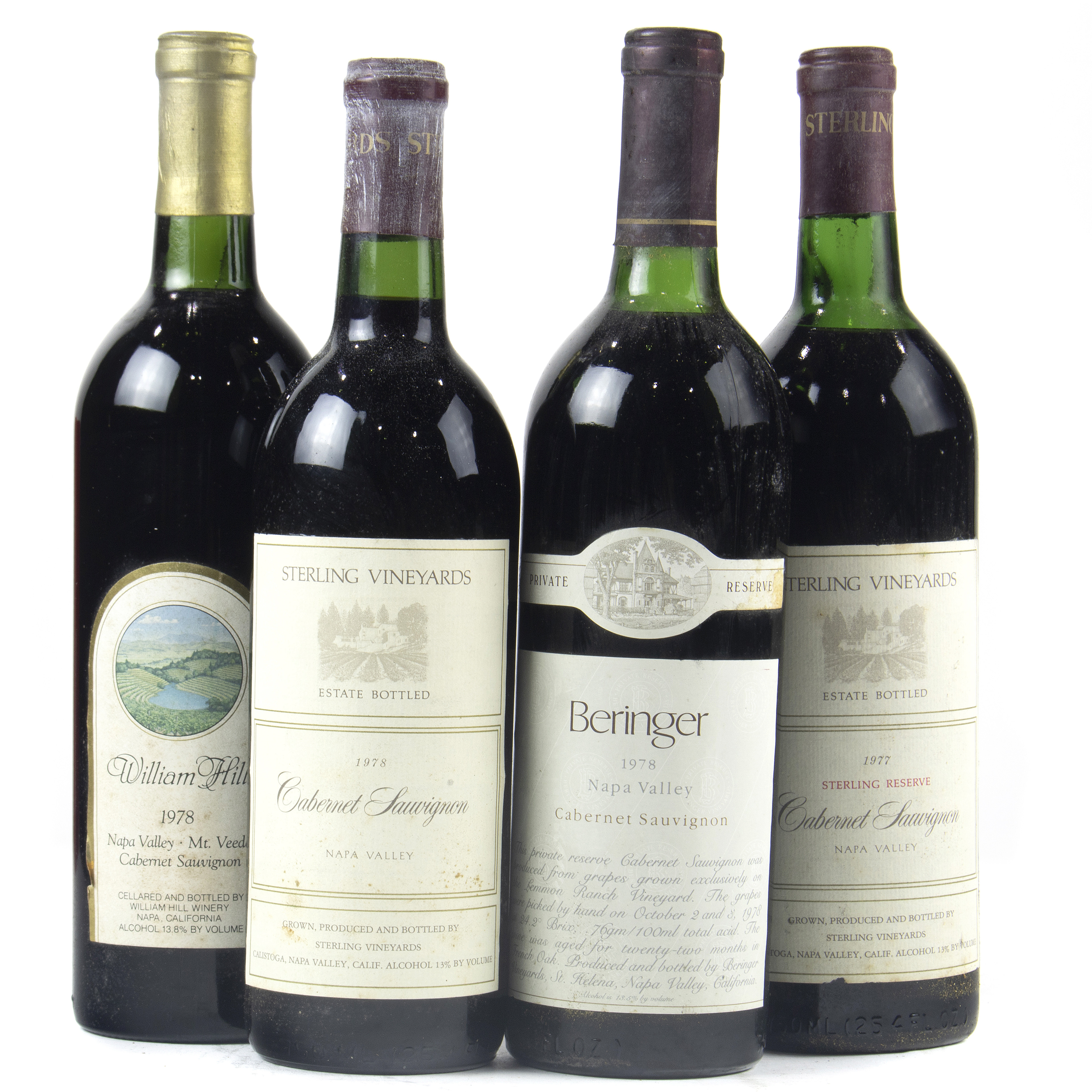  LOT OF 4 CALIFORNIA WINE GROUP 3a54a7