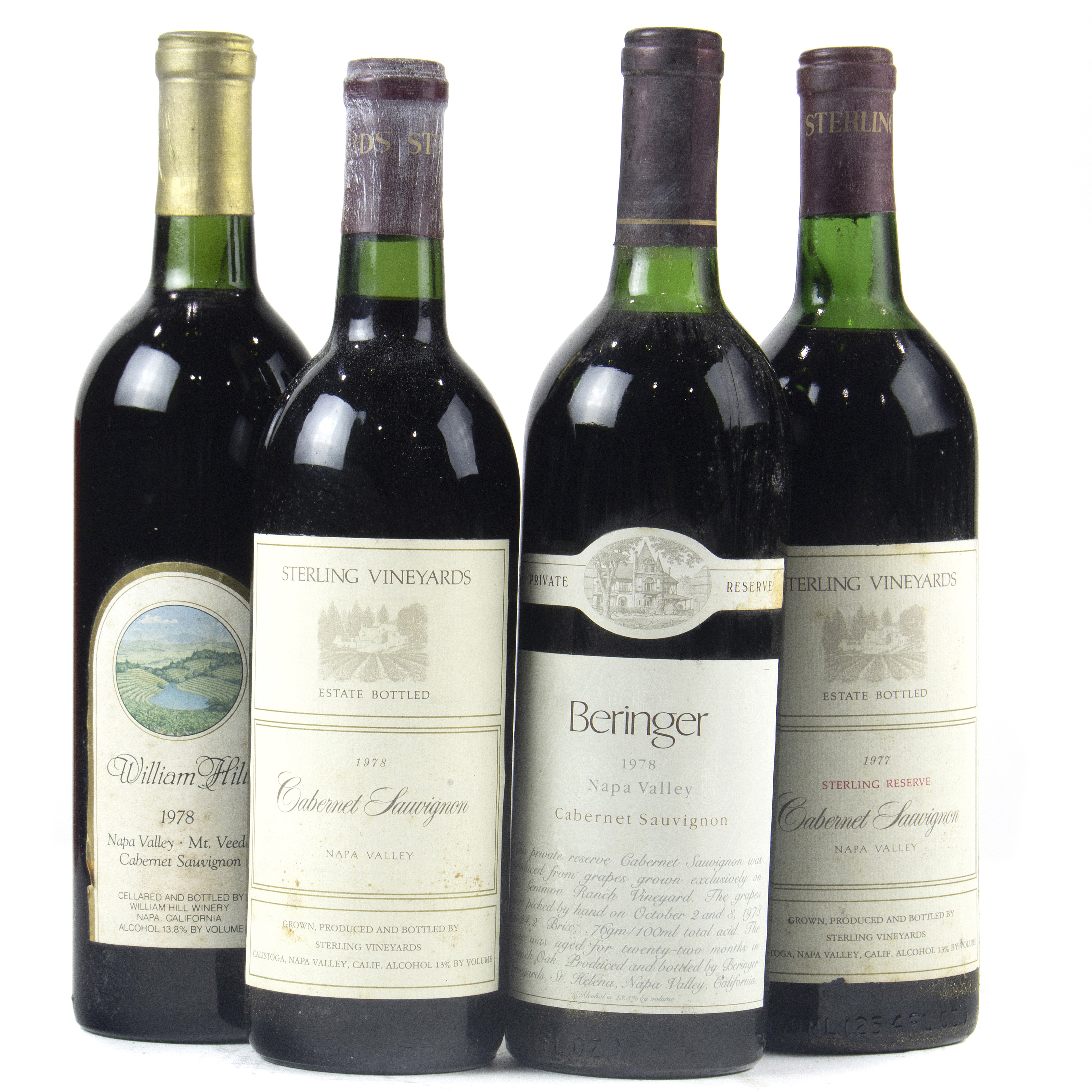 (LOT OF 4) CALIFORNIA WINE GROUP (lot