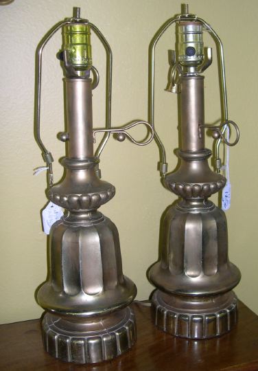 Attractive Pair of French Fluted