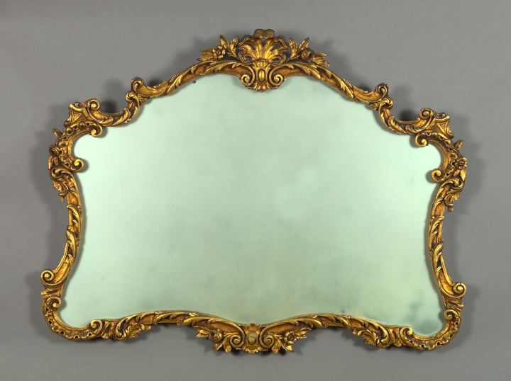 Ornate Giltwood Looking Glass  3a5519