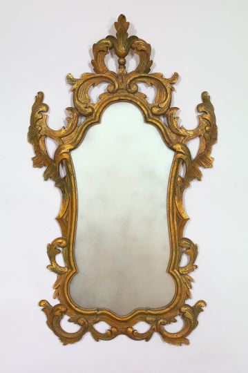 Italian Provincial Carved Giltwood