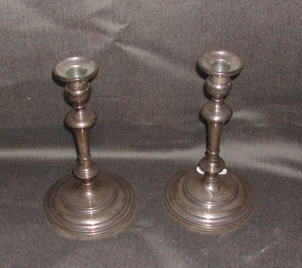 Pair of \"H & S Pogue Co.\" Sterling