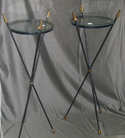 Pair of Directoire-Style Ebonized