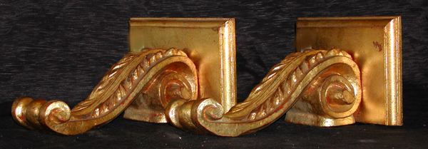 Pair of Italian Carved and Gilded 3a55e2