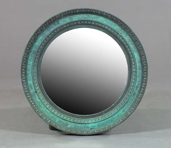 Large English Carved and Verdigris Finished 3a5616