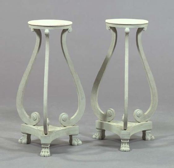 Pair of Regency Style Polychromed 3a561d