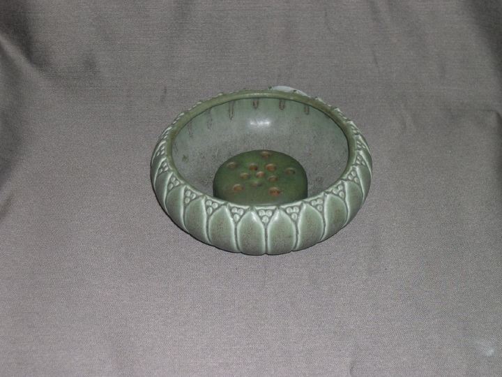 Rookwood Pottery Shaded Green Vellum Glazed 3a562f