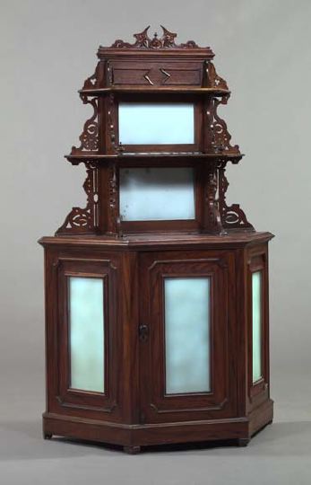 American Rococo Revival Rosewood