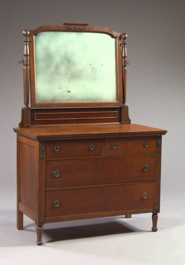 American Stained Mahogany Dressing Bureau,