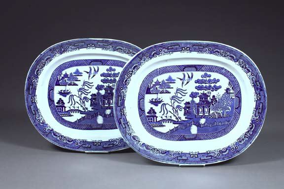 Large and Rare Pair of Staffordshire 3a5703