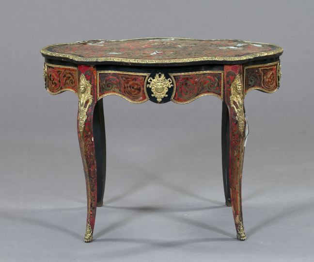 Napoleon III Boulle-Work and Brass-Mounted