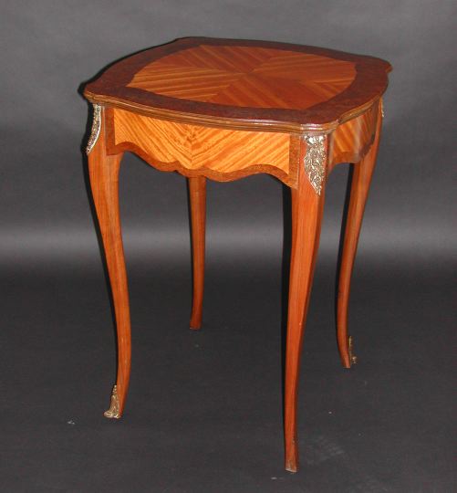 Petite Louis XV-Style Ribbon Mahogany