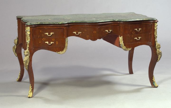 Louis XV Style Marquetry Inlaid 3a57fb