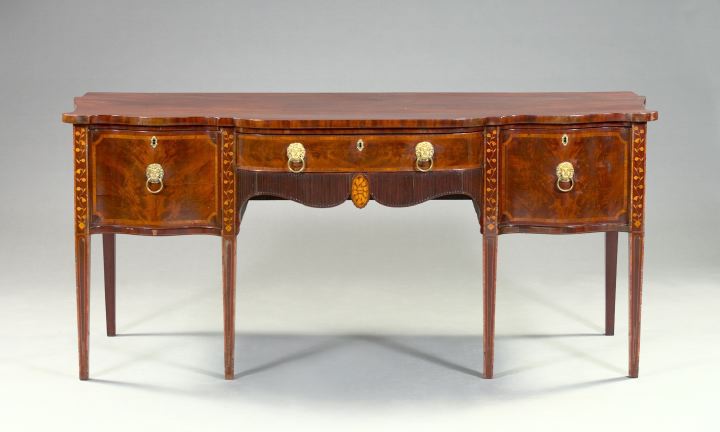 George III Style Mahogany Sideboard  3a582c