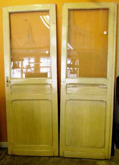 Large and Attractive Pair of Paneled