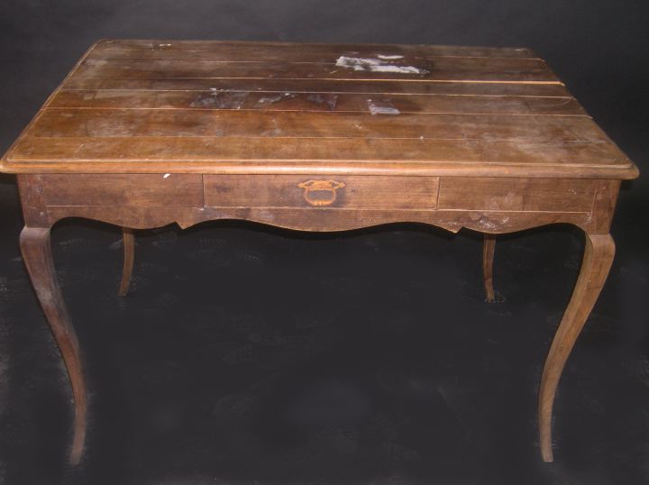 French Provincial Fruitwood Center 3a58d7