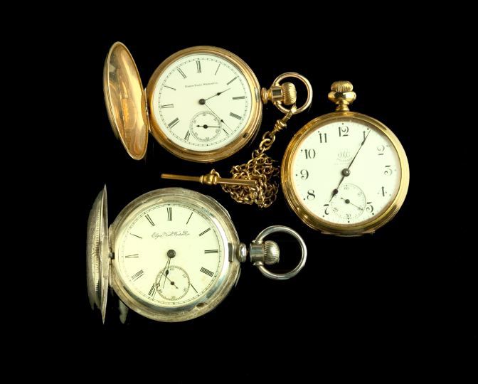 Group of Three Gentleman\s Pocket Watches,