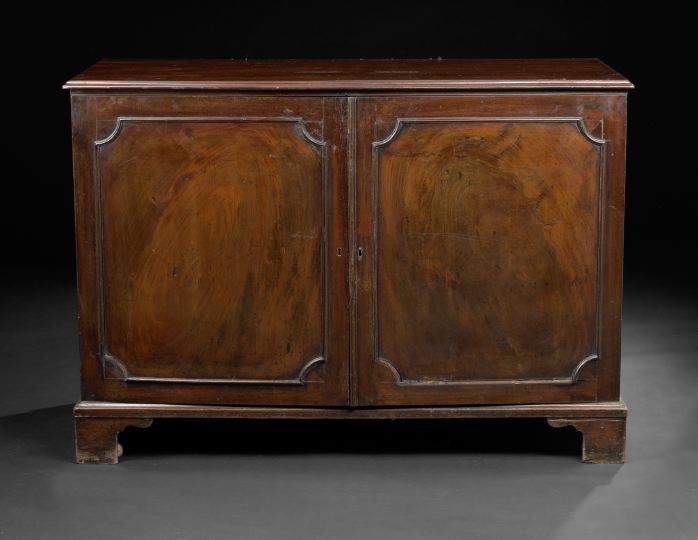 George III Mahogany Cabinet,  early