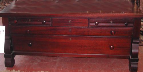 American Late Classical Style Mahogany 3a5945